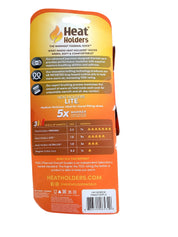 Heat Holders Womens Crew Socks 5-9 Purple Thermal