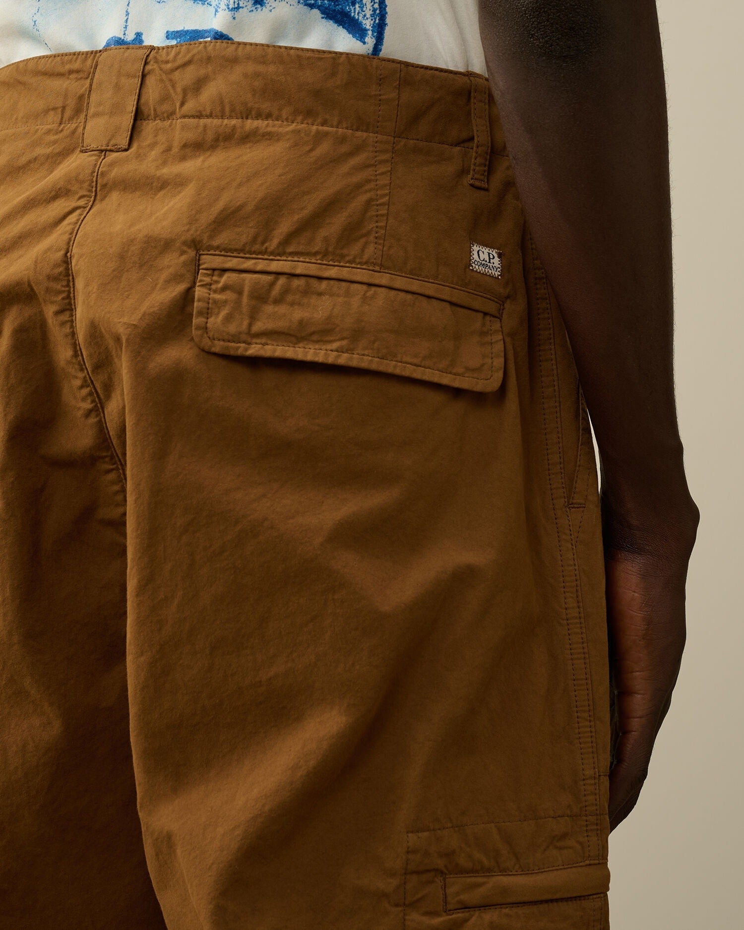C.P. Co Mens Brown Utility Cargo Pants Brown IT 50 / Large