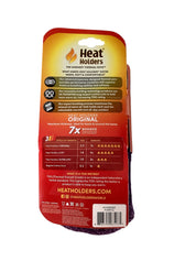 Heat Holders Women Crew Socks 5-9 Purple Thermal