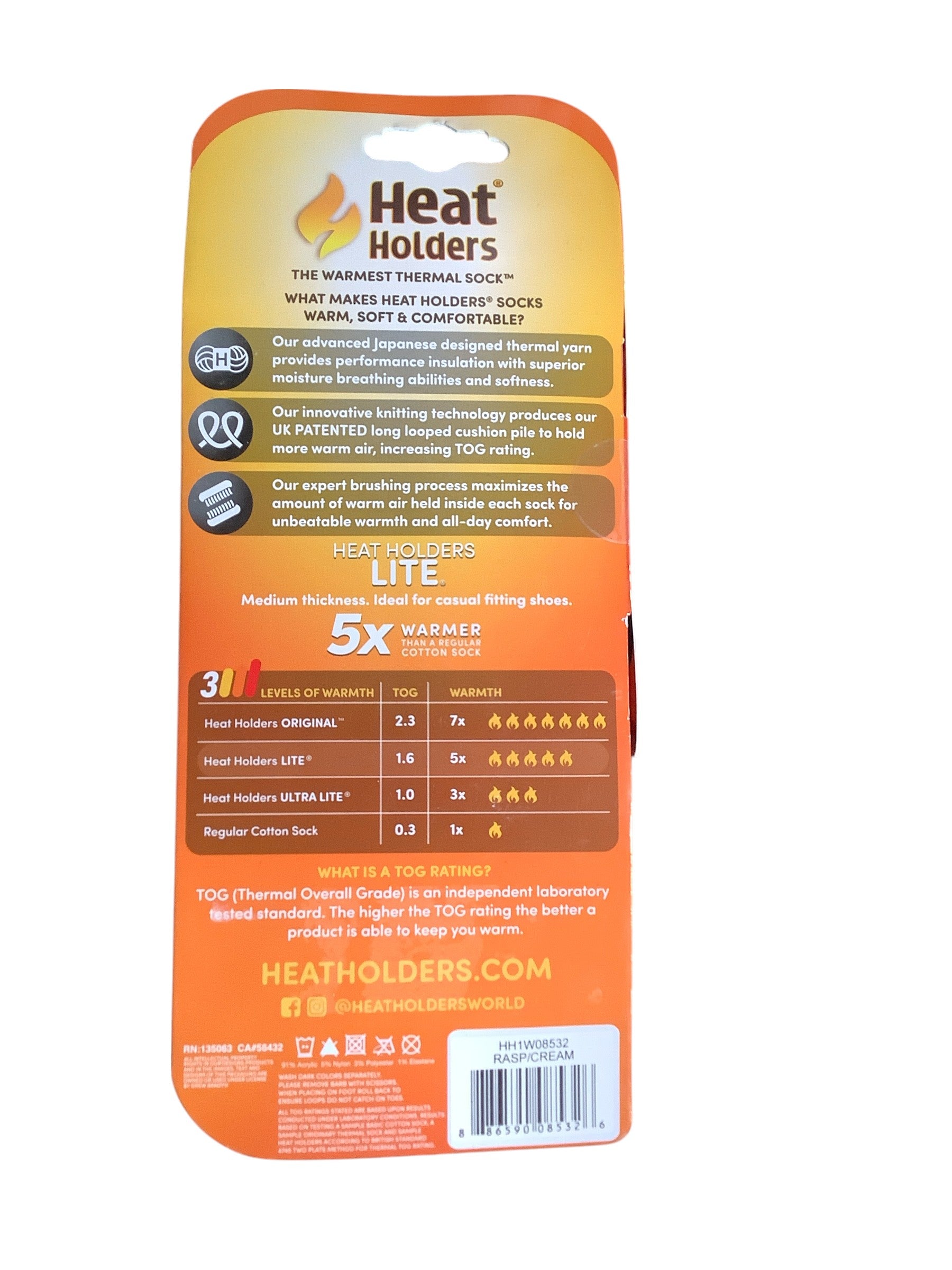 Heat Holders Womens Crew Socks 5-9 Pink Thermal