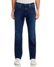 Paige Mens Doheny Relaxed fit Denim Jeans 32  Blue Solid