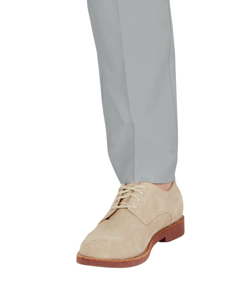 Tommy Hilfiger Mens Modern fit Dress Pants 40 / 32 Light Grey Solid Stretch