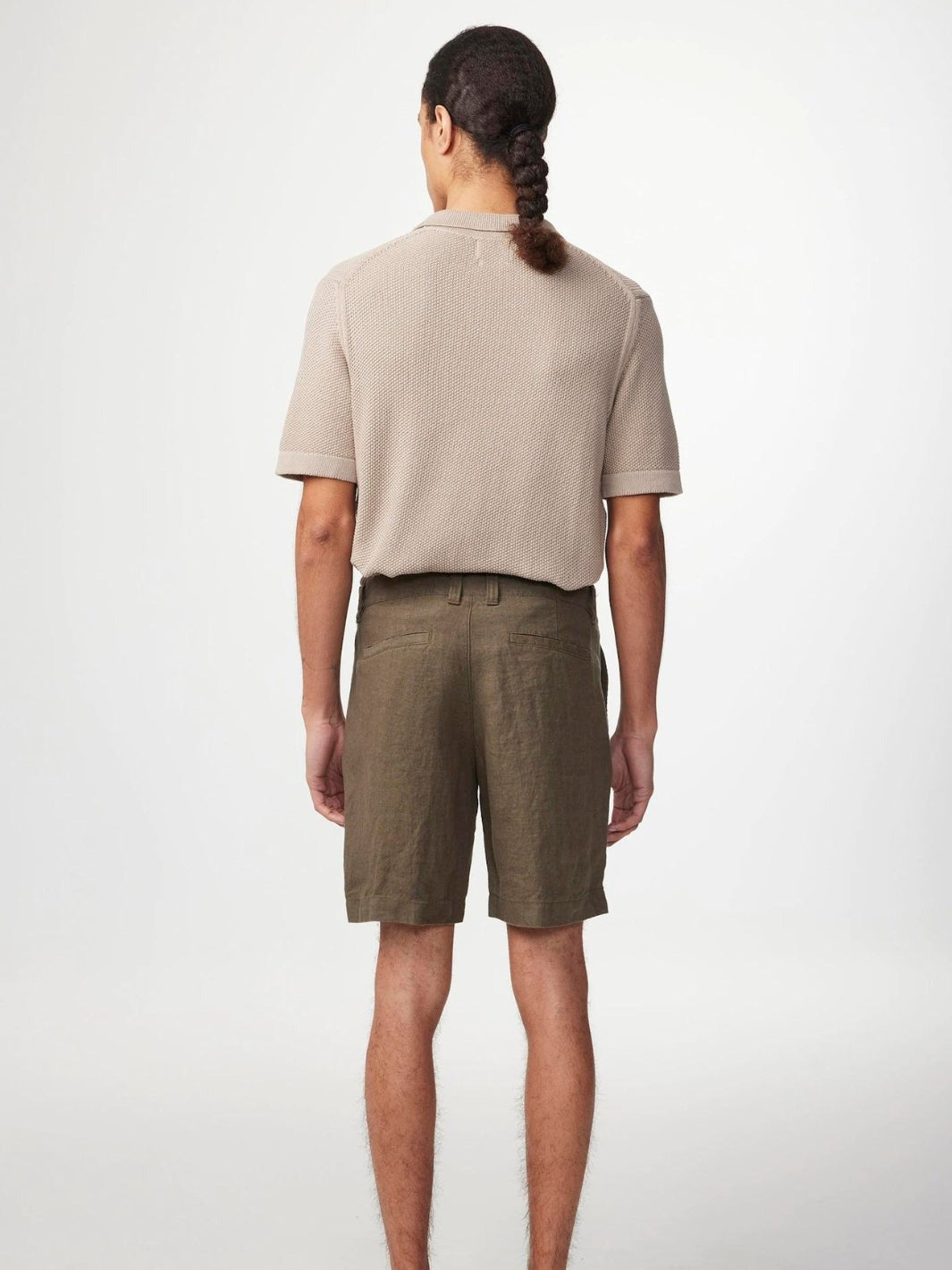 Nn07 Mens Regular fit Crown 1196 Casual Shorts 30 Green Solid