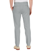 Tommy Hilfiger Mens Modern fit Dress Pants 50 / 30 Grey Solid Stretch