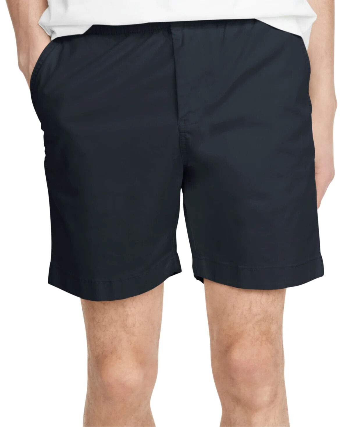 Tommy Hilfiger Mens Regular-Fit Shorts Navy Blue XL 6" inseam