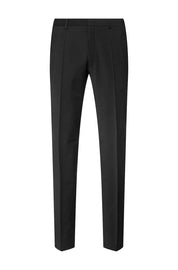 Hugo Boss Mens Extra-Slim fit Dress Pants 36 / 32 Black Solid Stretch