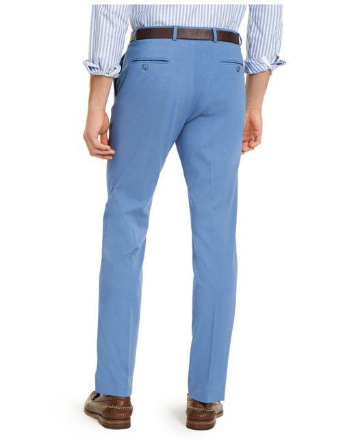 Tommy Hilfiger Mens Modern fit Dress Pants 31 / 32 Light Gray Solid