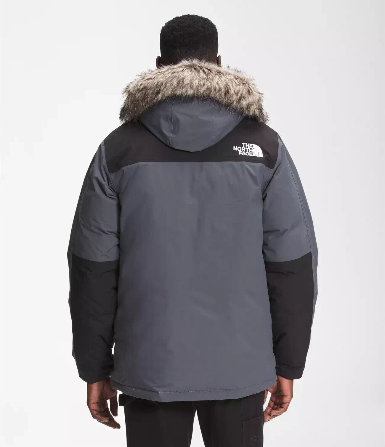The North Face Men's McMrudo Parka Coat Medium Dark Grey