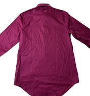 Calvin Klein Men's Steel Slim-Fit Stain Shield Dress Shirt Purple 15 32/33