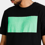 The North Face Graphic Injection T shirt TNF Black / Chlorophyll Green XXL 2XL