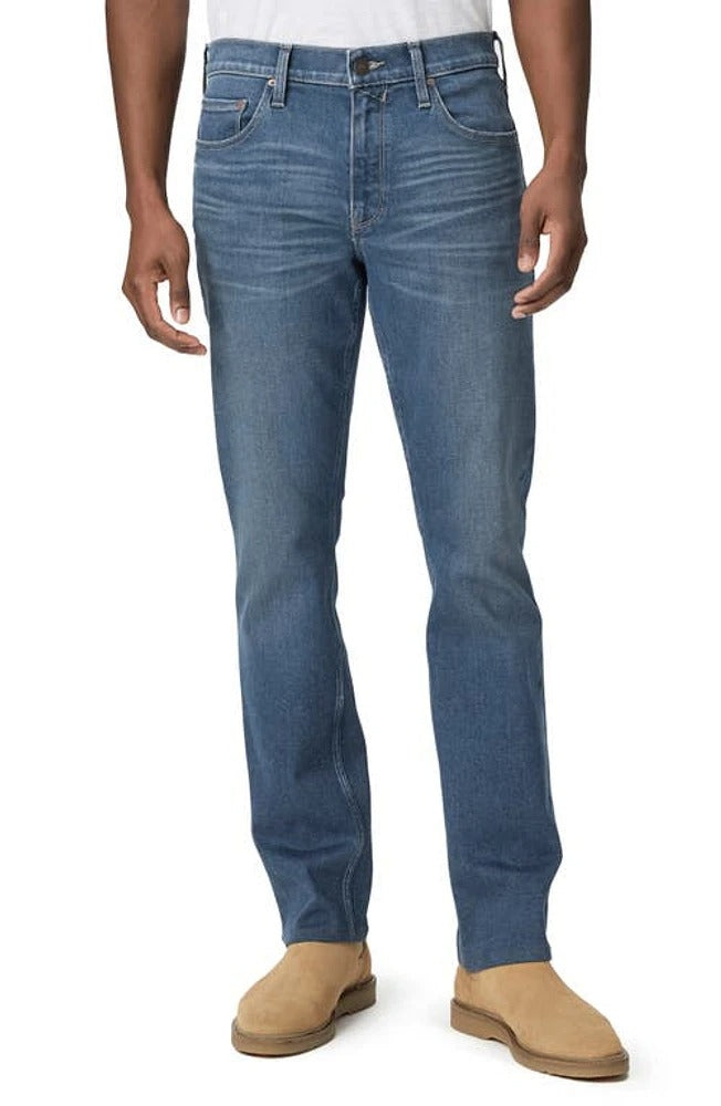 Paige Mens Federal Straight Slim Fit Denim Jeans in Foltz Blue 30 / 34