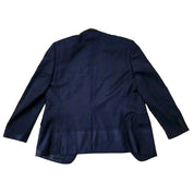 Lauren Ralph Lauren Mens Classic fit Suit Jacket Blazer 42 S Blue Plaid Stretch