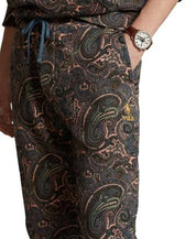 Polo Ralph Lauren Men's Paisley Fleece Jogger Pants  St Andrews  M