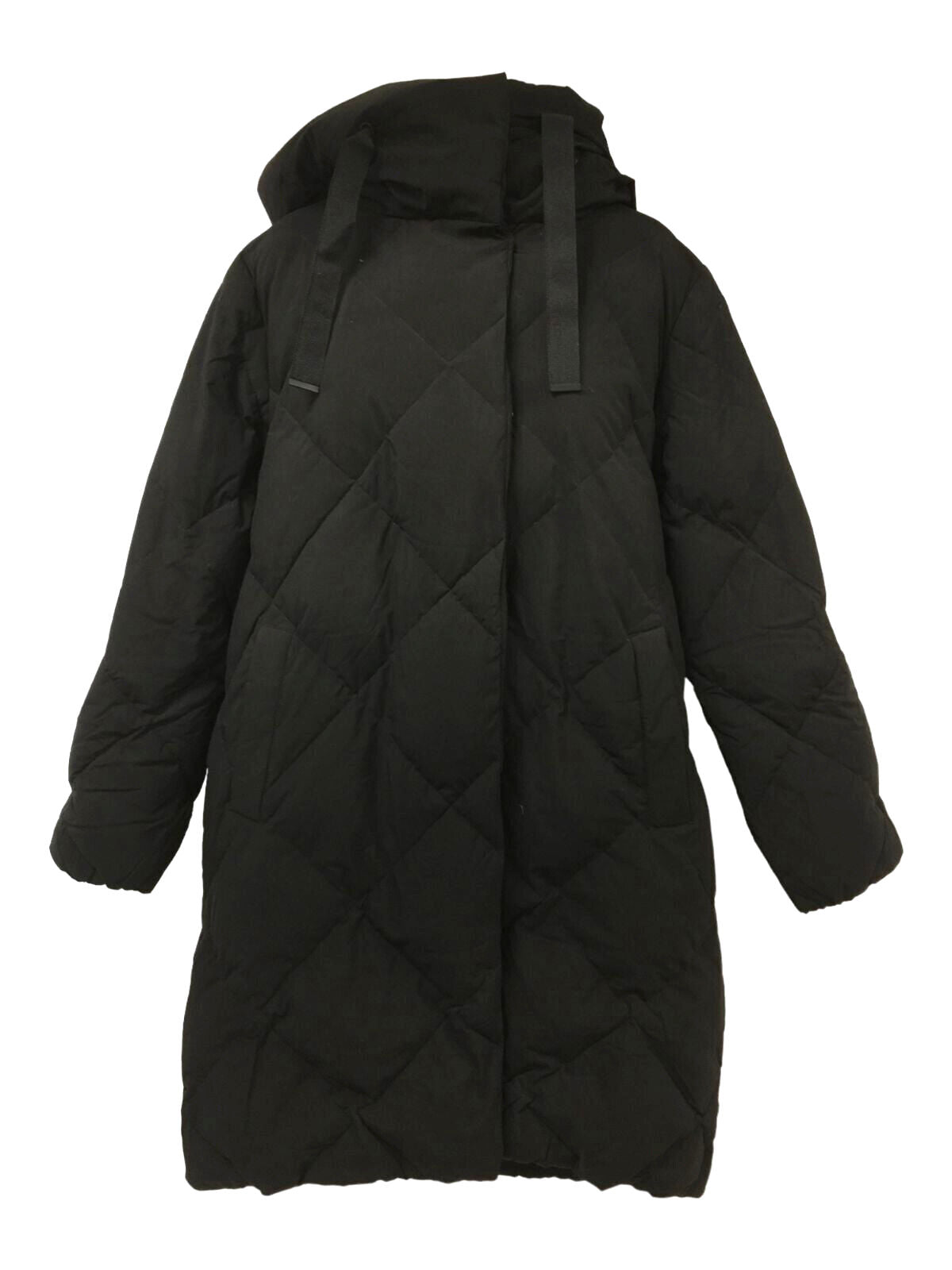 Sanctuary Women's Down Hooded Puffer Coat Black XL