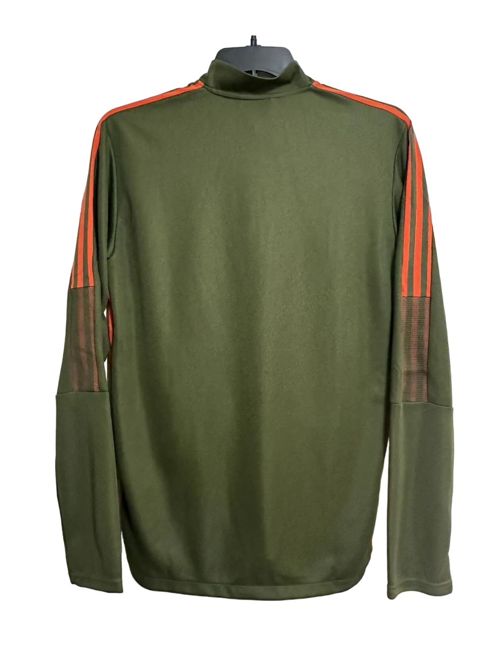 Adidas Mens Tiro 21 Track Jacket Large Soccer Pine Green Orange Camo