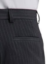 Hugo Boss Mens Modern fit Wool Dress Pants 32 / 32 Grey Striped Stretch