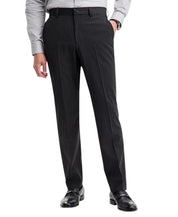Hugo Boss Mens Modern fit Wool Dress Pants 32 / 32 Grey Striped Stretch