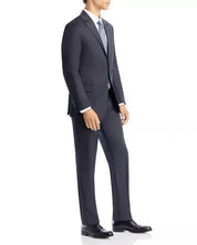 Hart Schaffner Marx Mens Classic fit 2 Piece Suit 46 R / 40 Waist Charcoal Grey