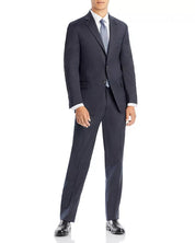 Hart Schaffner Marx Mens Classic fit 2 Piece Suit 46 R / 40 Waist Charcoal Grey