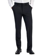 Hugo Boss Mens Modern fit Wool Dress Pants 42 / 30 Black Solid Stretch