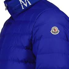 Moncler Mens Akio Puffer Jacket 5  / XXL Bright Blue