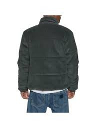 Rvca Men's Townes Corduroy Puffer Jacket Black Size XL
