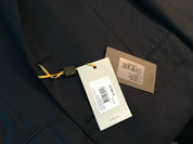 Canali Mens Blue Siena Sharkskin Suit Jacket 52 IT / 42R US Wool