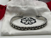 Alexander McQUEEN Skull Studs Cuff Bracelet Medium 490$