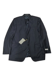 Canali Mens Regular fit Siena Suit Jacket Blazer 44 R Black Solid
