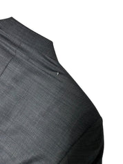 Canali Mens Regular fit Siena Suit Jacket Blazer 42 L Charcoal Grey Solid Wool