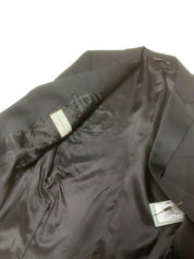 Canali Mens Regular fit Tuxedo Jacket Blazer 40 R Black Solid