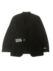 Canali Mens Regular fit Siena Suit Jacket Blazer 40 S Black Solid