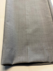 Calvin Klein Mens Slim fit Wool Dress Pants 40 / 32 Light Grey Solid