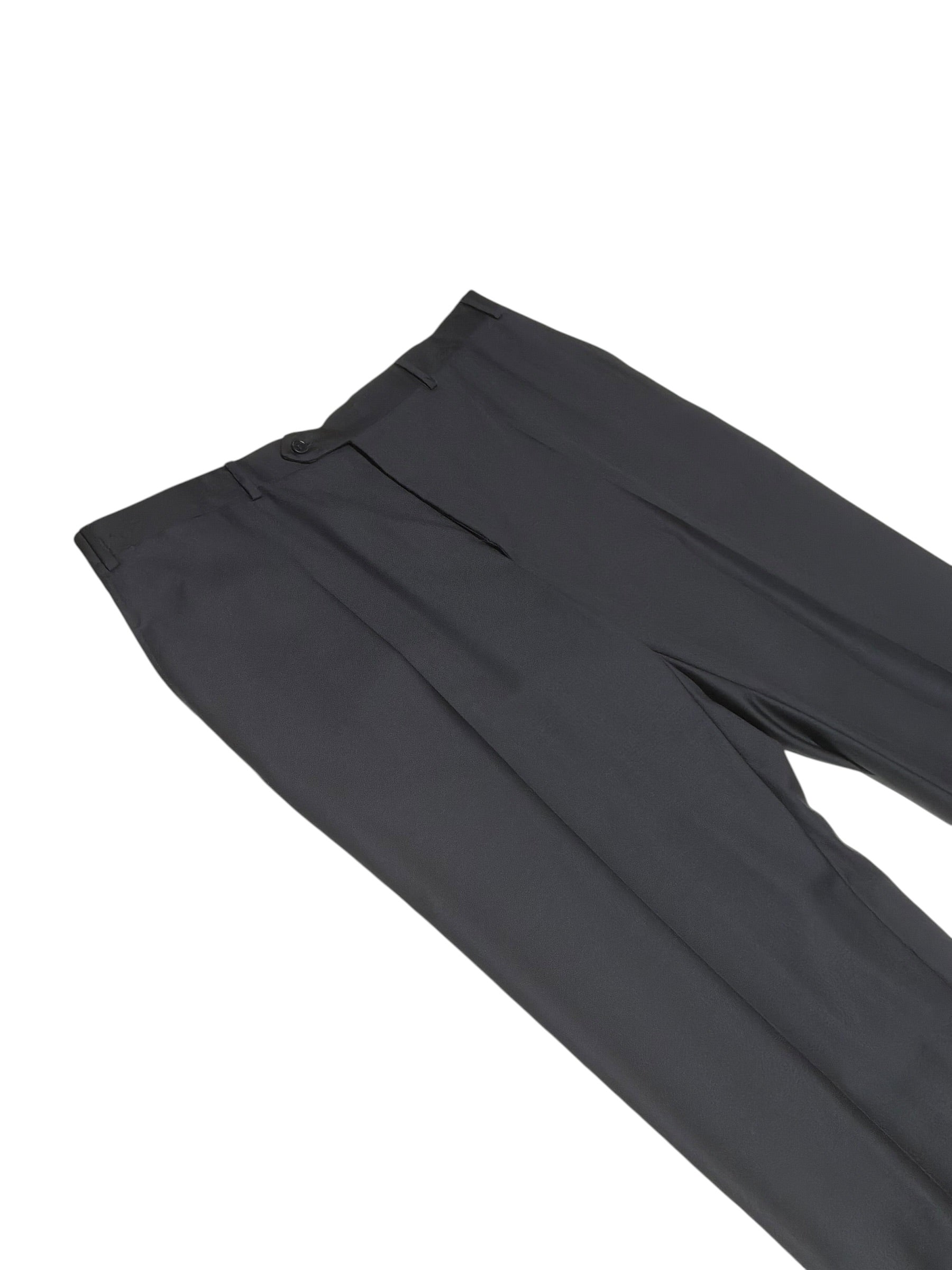 Canali Mens Regular fit Siena Dress Suit Pants Size 40 Navy Blue Wool
