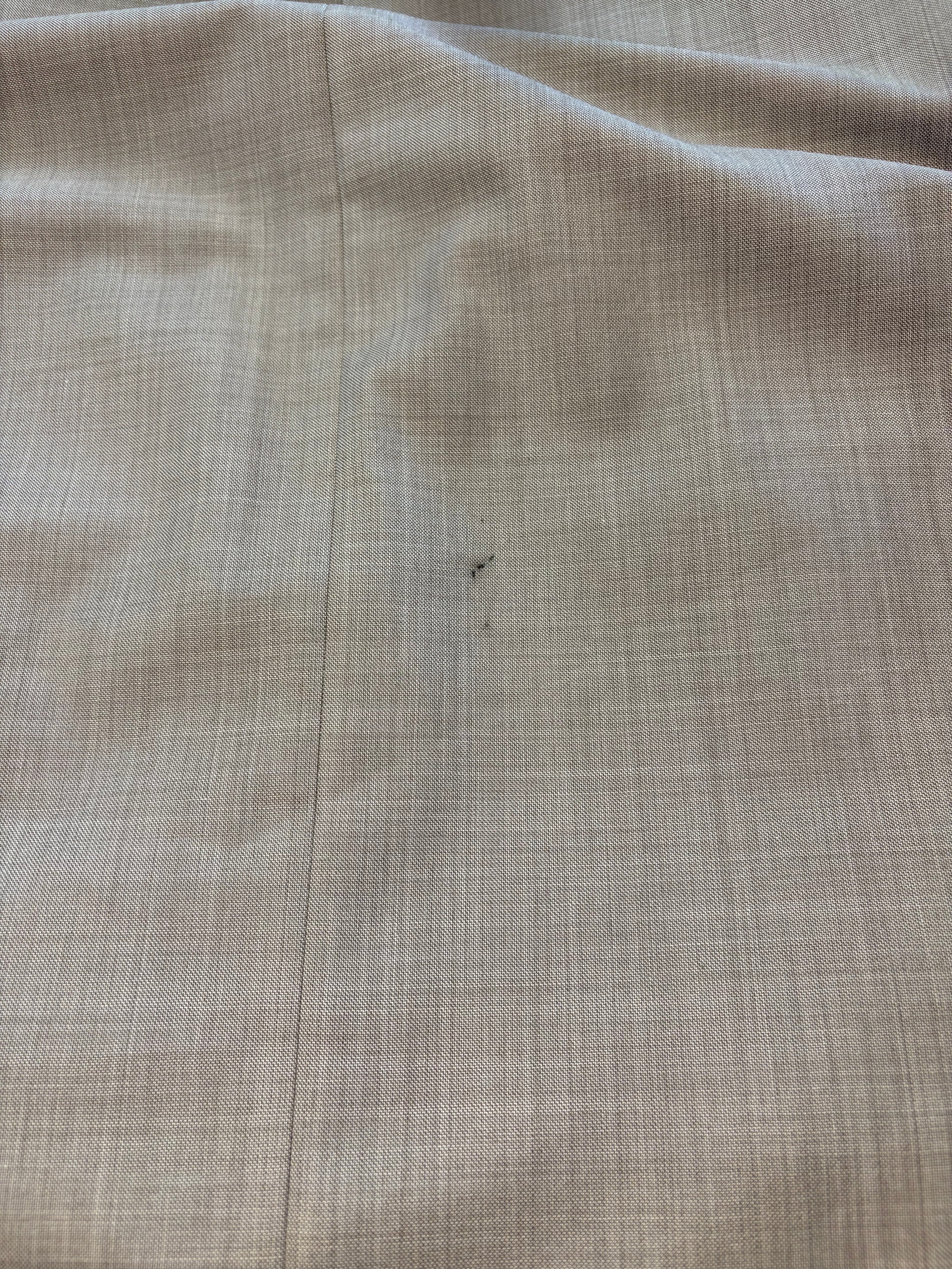 Michael Kors Mens Regular fit Wool Suit Jacket Blazer 38 S Beige Solid