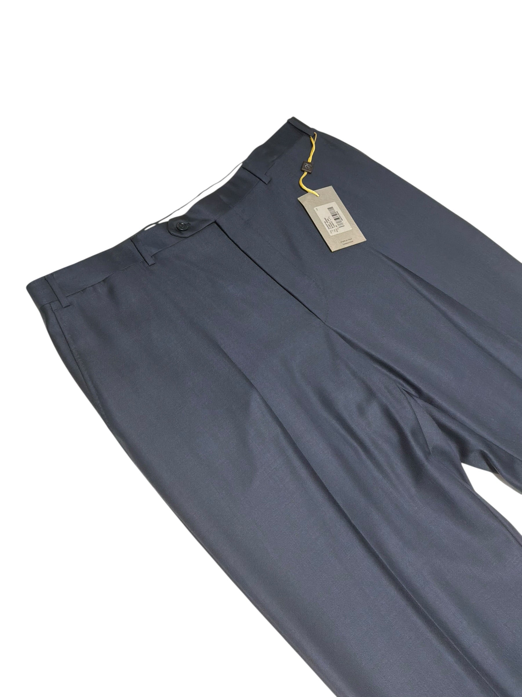 Canali Mens Regular fit Siena Dress Suit Pants Size 32 Blue Wool