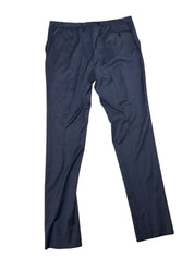 Canali Mens Regular fit Siena Dress Suit Pants Size 38 Blue Plaid Wool