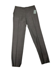 Canali Mens Regular fit Siena Dress Suit Pants Size 34 Brown Wool