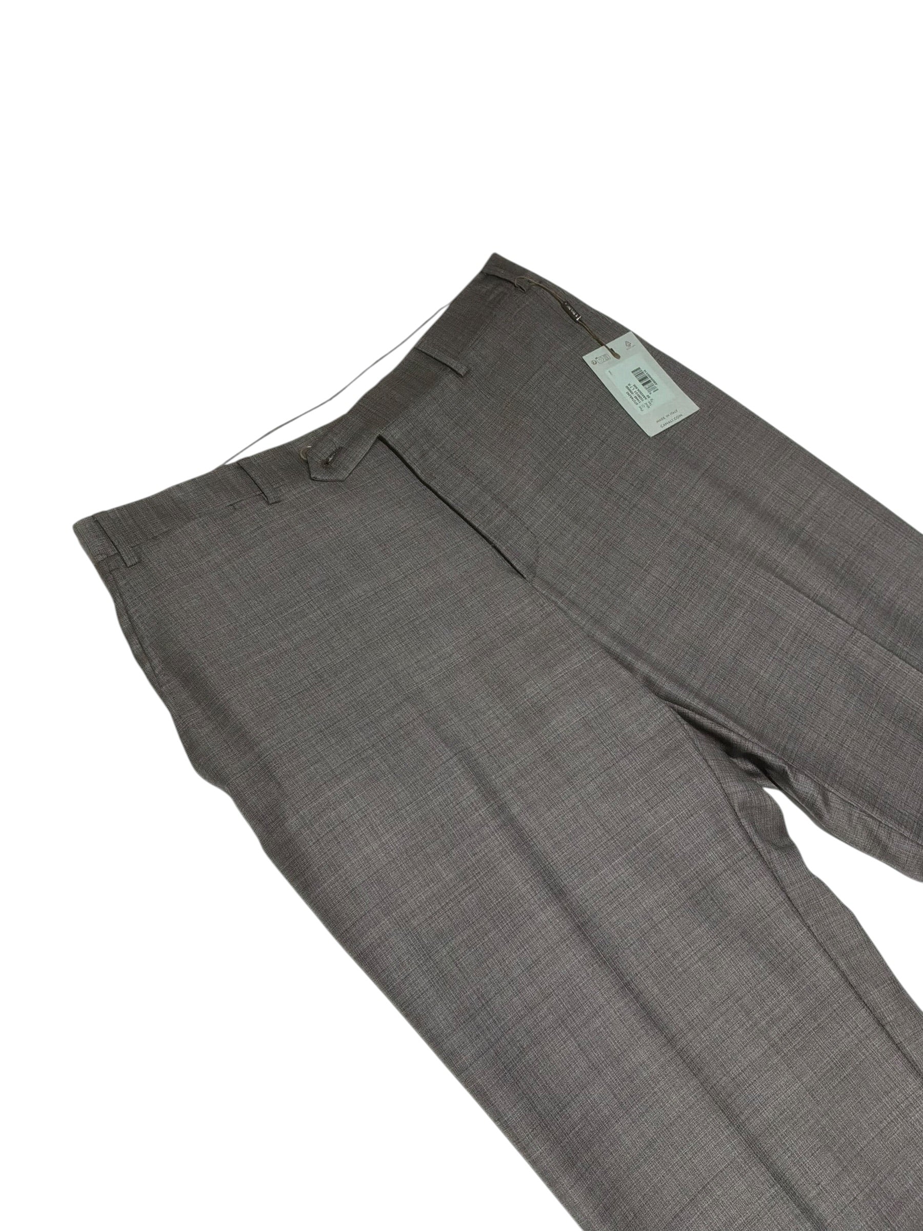 Canali Mens Regular fit Siena Dress Suit Pants Size 34 Brown Wool