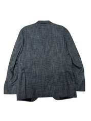 Jack Victor Midland Melange Solid Regular Fit Sport Coat Blazer Blue