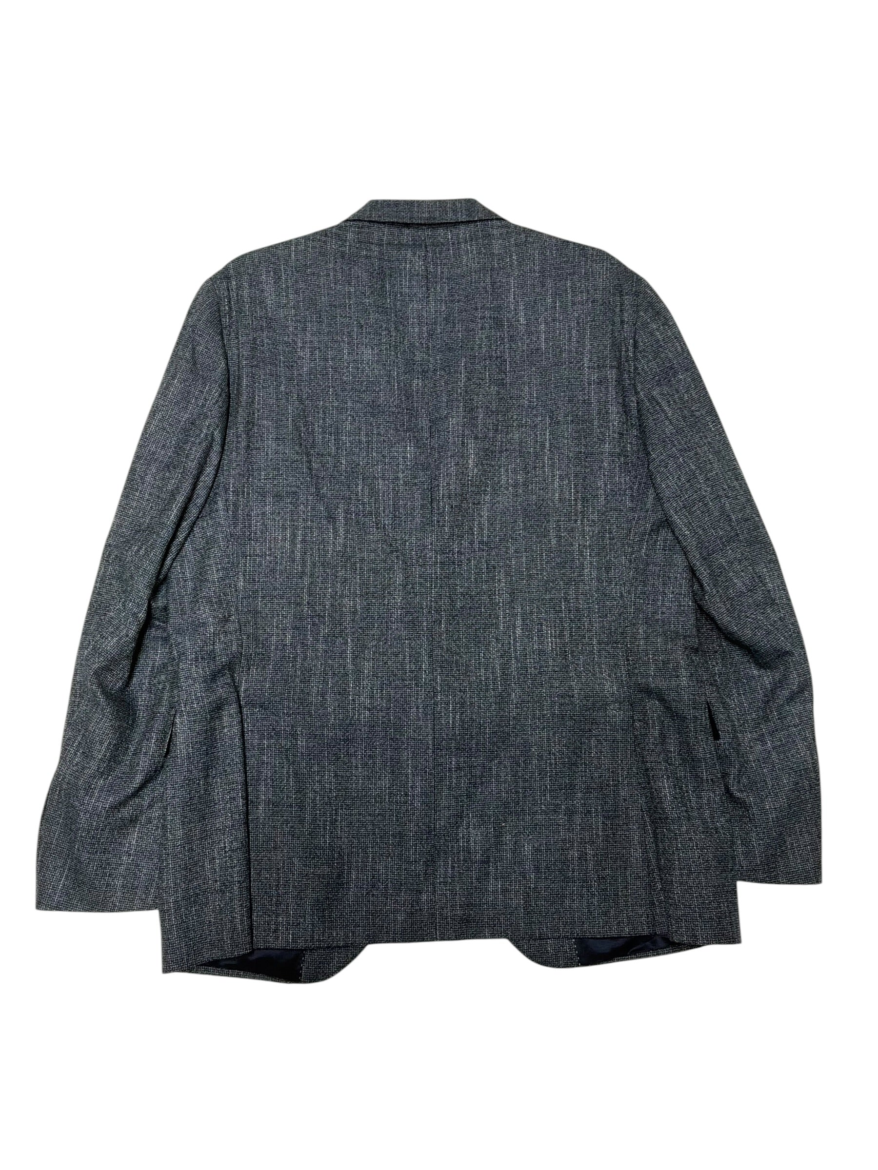 Jack Victor Midland Melange Solid Regular Fit Sport Coat Blazer Blue