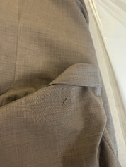 Tommy Hilfiger Mens Modern fit Wool Suit Jacket Blazer 42 R Tan Brown Solid