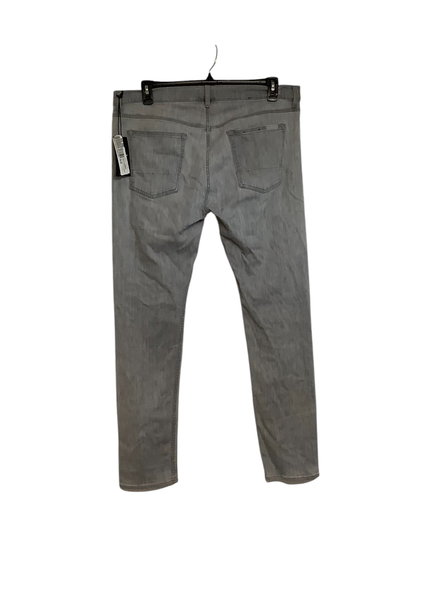 7 for All Mankind Slimmy Slim fit Soft Jeans Size 36 Light Grey Stretch