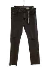 Ag Adriano Goldsschmeid Jeans Mens the Graduate Tailored Leg Jans Size 34 Black