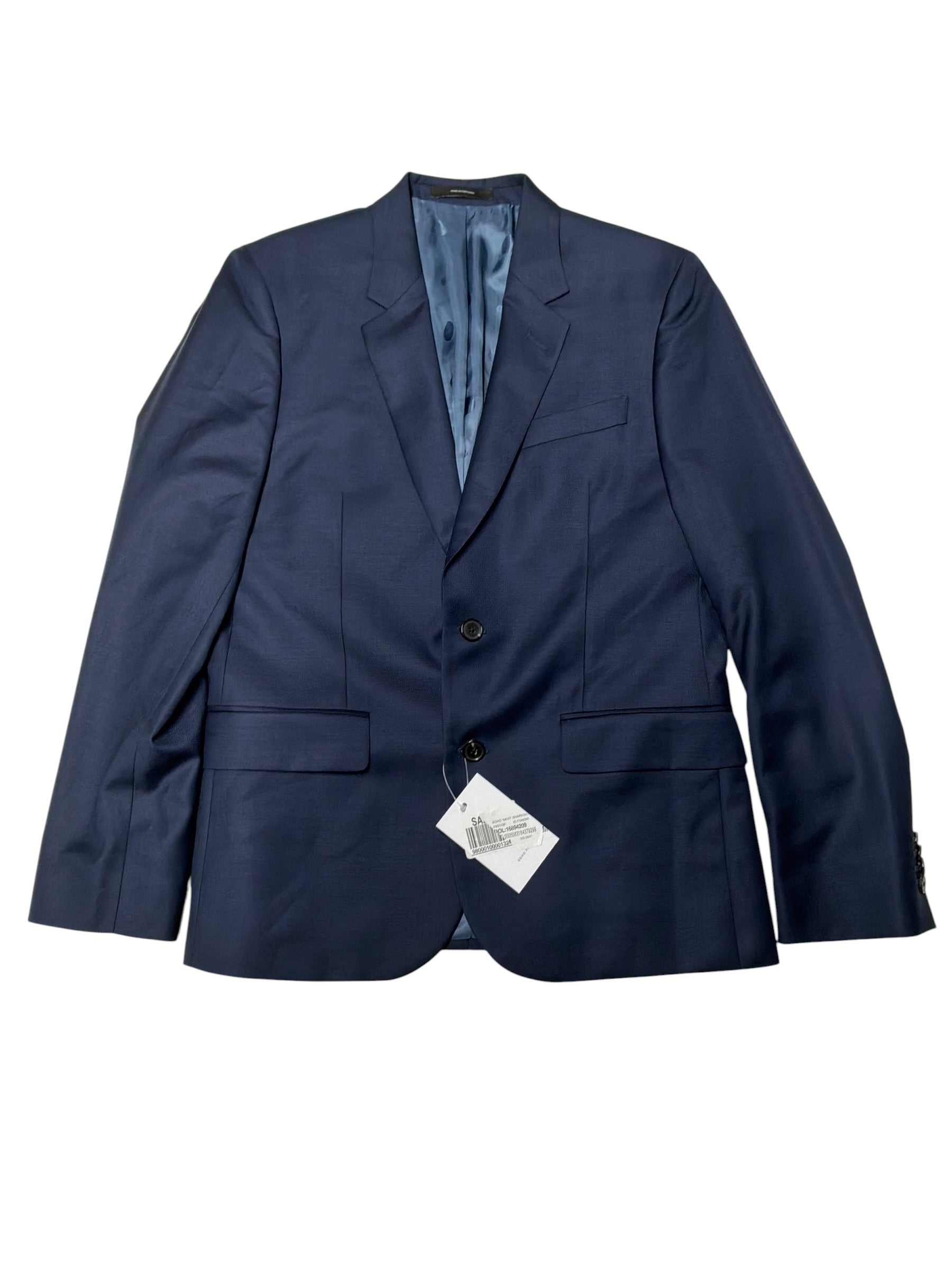 Paul Smith Mens SOHO Extra-Slim fit Suit Jacket Blazer 38 S Navy Blue