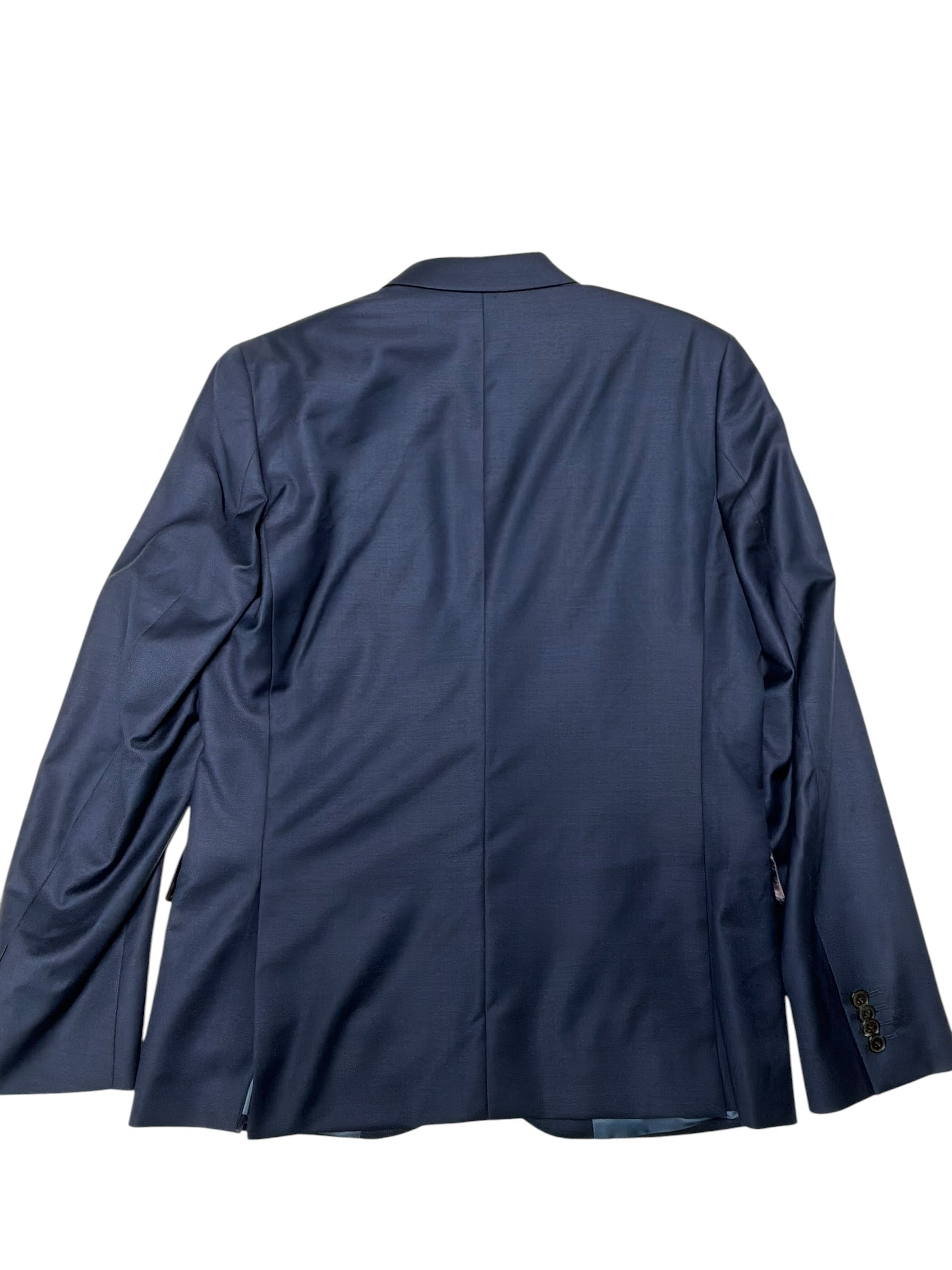 Paul Smith Mens SOHO Extra-Slim fit Suit Jacket Blazer 38 S Navy Blue