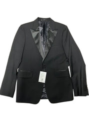 Paul Smith Mens SOHO Extra-Slim fit Tuxedo Jacket Blazer 36 R Black