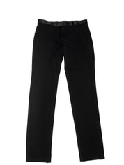 Theory Mens Slim fit Mayers Tuxedo Pants Size 32 Black Solid Stretch