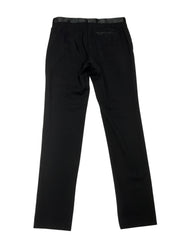 Theory Mens Slim fit Mayers Tuxedo Pants Size 32 Black Solid Stretch