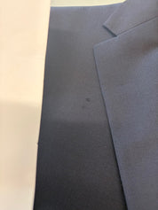 Calvin Klein Mens Slim fit Suit Jacket Blazer 44 R Navy Blue Solid Stretch